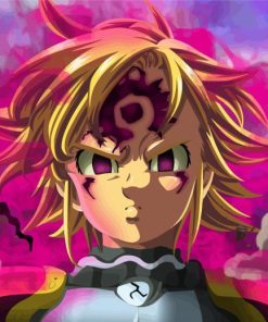 Aesthetic Nanatsu paint by number