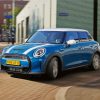 Blue Mini Cooper paint by number