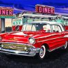 Chevrolet Bel Air Diner paint by number