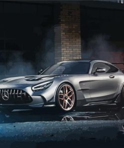 Cool Mercedes Amg Gt paint by number