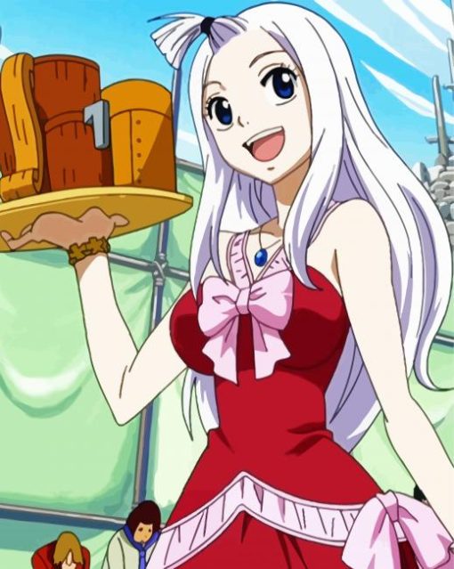 Cute Mirajane Strauss paint by number