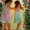 Cute Baby Sisters paint by number