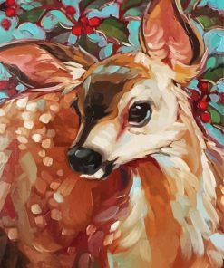 Cute Deer paint by number