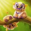 Cute Monkeys paint by number