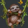 Cute Sloth paint by number