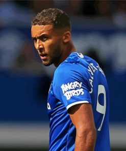 Everton Dominic Calvert Lewin Player paint by number