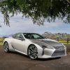 Grey Lexus LC paint by number
