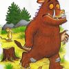 Gruffalo And The Mouse paint by number