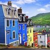 Houses St Johns Newfoundland And Labrador Canada paint by number