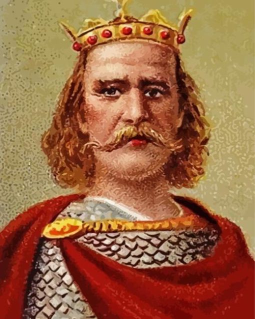King Harold paint by number