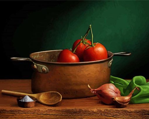 Kitchen Still Life paint by number