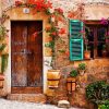 Majorca Spain Old House paint by number