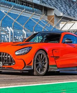 Mercedes Amg Gt paint by number