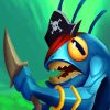 Murloc Pirate paint by number