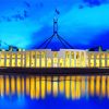 Parliament House Canberra Australia paint by number