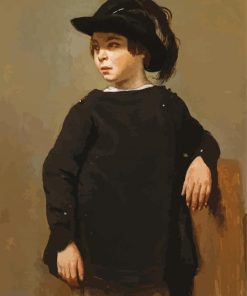 Portrait Of A Child Corot paint by numbers