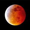 Red Moon Lunar Eclipse paint by number
