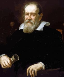 Scientist Astronomer Galileo Galilei paint by number