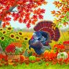 Thanksgiving Hunter paint by number