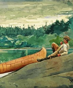 Winslow Homer The Guide paint by number
