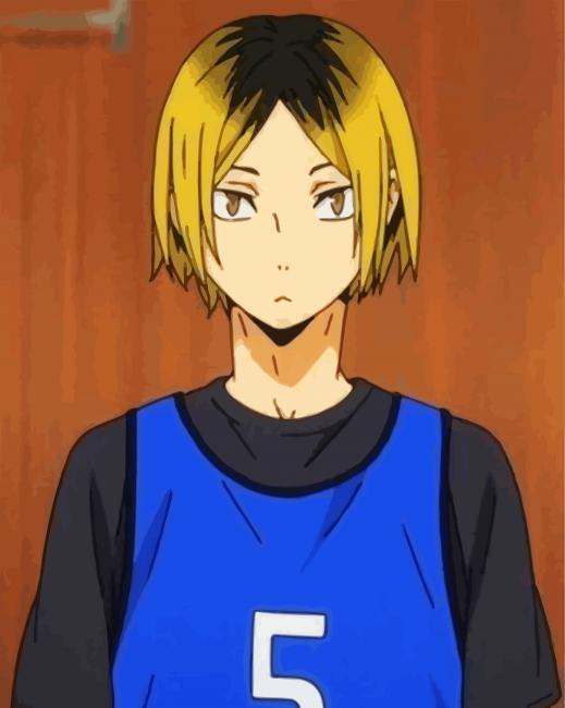 Aesthetic Kenma Kozume paint by number