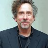 American Film Director Tim Burton paint by number