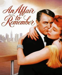 An Affair To Remember Poster paint by number