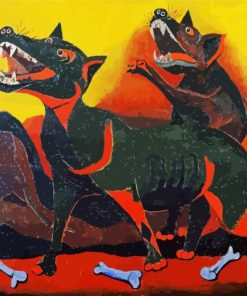 Animals By Rufino Tamayo paint by number