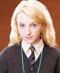 Beautiful Luna Lovegood paint by number