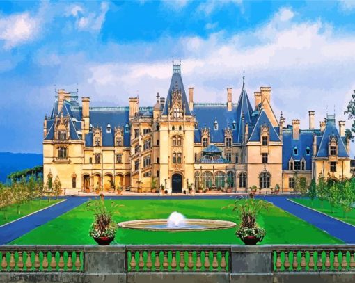 Biltmore House paint by number