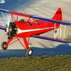 Biplane Fun Flights paint by number