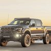 Black Ford F 150 paint by number