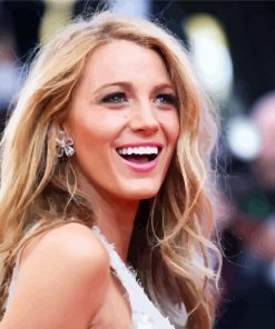 Blake Lively paint by number