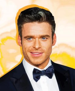 Classy Richard Madden paint by number