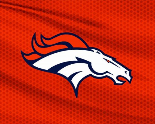 Denver Broncos Logo paint by number