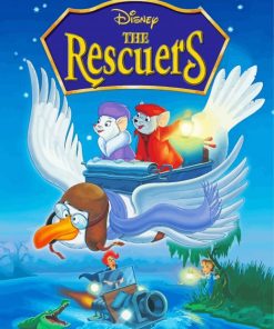 Disney The Rescuers paint by number