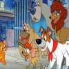Disney Oliver And Company paint by number