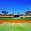 Dodger Stadium In Los Angeles paint by number