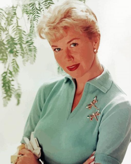 Doris Day Actress paint by number
