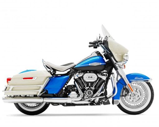 Electra Glide Motorcycle paint by number