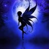 Cute Fairy Silhouette paint by number
