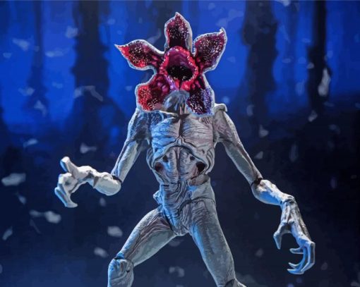 Fictional Demogorgon paint by number