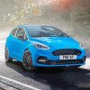 Ford Fiesta paint by number