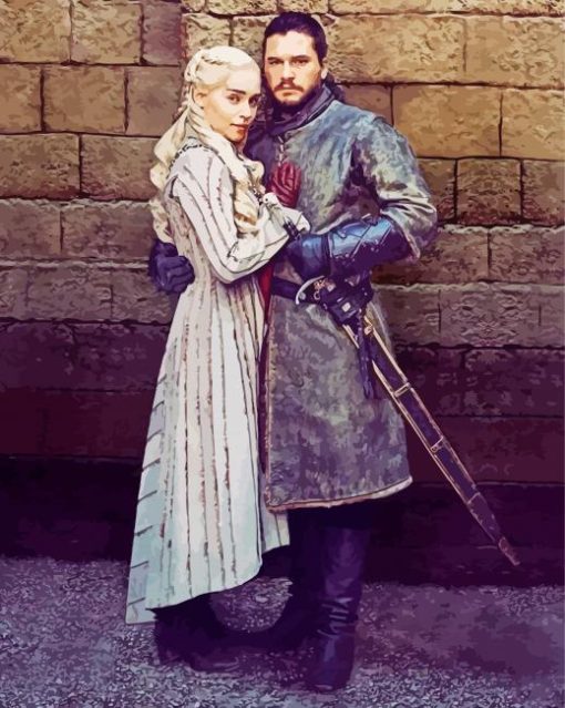 Game Of Thrones Couple paint by number