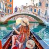 Girl In Venice paint by number