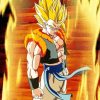 Gogeta Dragon Ball paint by number