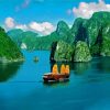 Ha Long Bay Vietnam paint by number