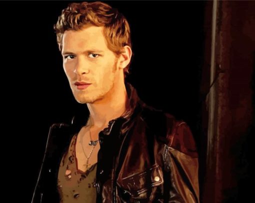 Handsome Joseph Morgan paint by number