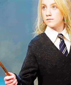 Harry Potter Luna Lovegood paint by number