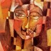 Head With German Moustache By Paul Klee paint by number
